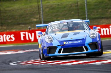 Porsche Mobil 1 Supercup, Budapest 2018 #23 Larry ten Voorde (NL, Team Project 1)